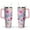 Pink-4, variant on 40oz Funny Nurse Life Stainless Steel Flip Straw Tumbler Spill Proof Travel Cup Double Wall Vacuum Insulated Coffee Mug with Handle