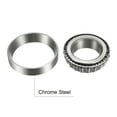 thumbnail image 3 of Uxcell 1.5"x2.717"x0.75" Tapered Roller Bearing Cone and Cup Set Chrome Steel Silver Tone 1pcs, 3 of 3