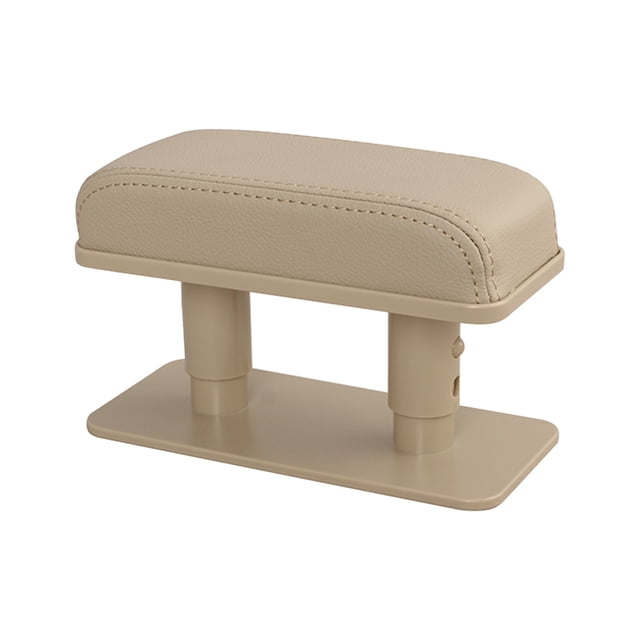 Car Armrest Pad with Adjustable Height and Non-slip Mat for Left Elbow Support on Door or Center Console