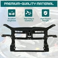 thumbnail image 6 of Radiator Support For 2005-2010 Volkswagen Jetta 2.5L Engine 1K0805588Q VW1225128, 6 of 11