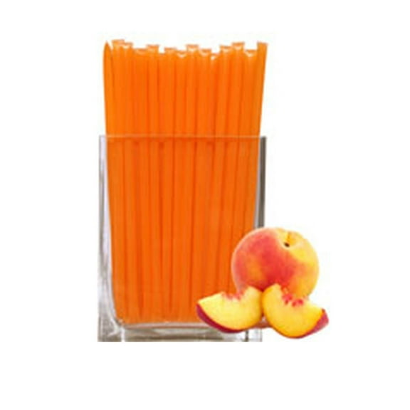 Bee Krazy Honey Sticks - Peach 50ct Refill