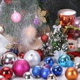 thumbnail image 4 of 24Pcs Christmas Ball Ornaments for Xmas Tree - 3 Style Shatterproof Christmas Tree Decoration Hanging Balls for Holiday Wedding Party, 4 of 8