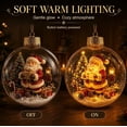 thumbnail image 3 of Glowing Christmas Story Ornament, Light-Up Diorama with Mini Scene, Warm LED Decor for Tree Mantel Window, Holiday Keepsake Gift (Christmas Express), 3 of 7
