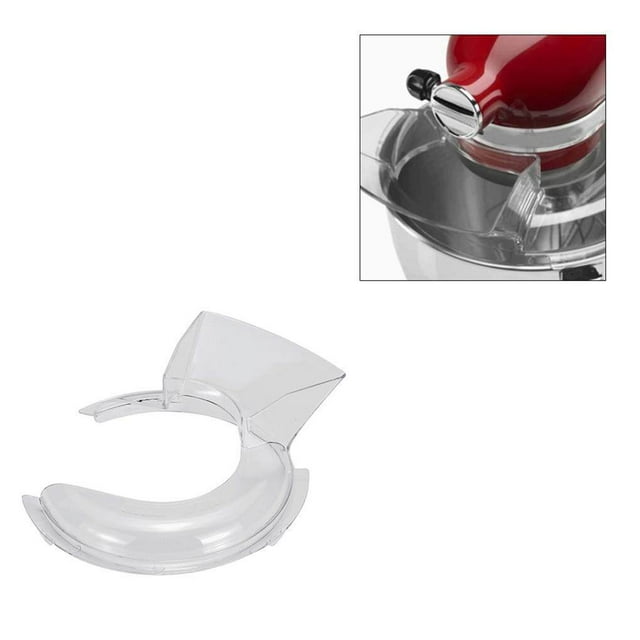 Pouring Shield Mixer Splash Guard Sturdy Safe Anti-splattering Stand Mixers Spare Parts Waterproof Reusable Anti-splattering Splash Shields for