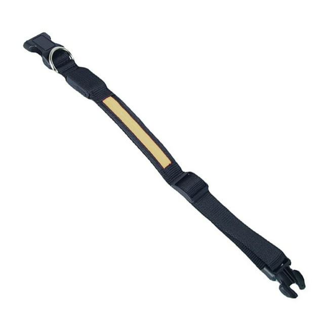 Collar LED recargable para perros, collar reflectante ajustable que brilla de seguridad por la noche