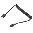 thumbnail image 2 of DEWIN Micro to Mini HD Multimedia Interface Cable 8K HD HD Multimedia Interface Cord for TV Monitors Projectors, 2 of 14
