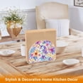 thumbnail image 5 of Flowers Unicorn Napkin Holder for Table Clear Napkin Stand Paper Holder Acrylic Organizer Dispenser Napkins for Dinner Kitchen Restaurant Room, 5 of 8