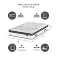 thumbnail image 5 of Blinddarm Full Mattress, 10 inch Hybrid Memory Foam Mattress in a Box, Individual Pocket Spring, Medium Firm, CertiPUR-US, 5 of 9