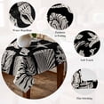 thumbnail image 5 of Black Starfish Coastal Table Cloth Waterproof Tablecloths, Shell Coral Summer Beach Nautical Ocean Tablecloth Dining Table Cover for Kitchen Party Tabletop Outdoor, Square Tablecloth 60x60 Inch, 5 of 9