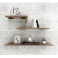 thumbnail image 4 of 2 Pcs Floating Metal Triangle Shelf Bracket, Concealed Blind Wall Shelf Bracket，14x13cm,black, 4 of 4