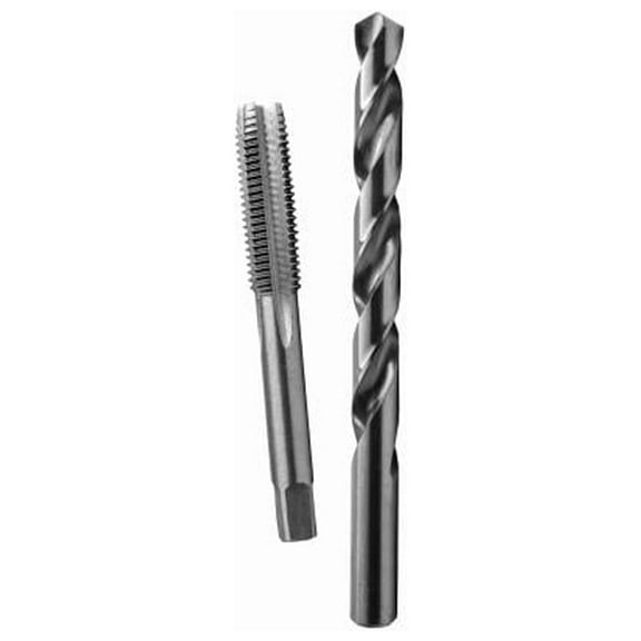 Century Drill & Tool 97529 Metric Plug Tap & Drill Bit Set, 10.0 x 1.00mm, Letter S, 2-Pc. - Quantity 2