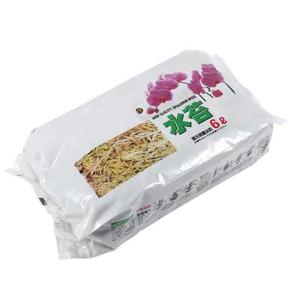 CNMF Sphagnum Moss, Orchid Sphagnum Moss,6L Garden Moisturizing Nutrition Organic Fertilizer For Phalaenopsis Orchid