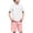 Pink#2026 outfit sets#23, variant on oelaio Boy's 2 Pieces Clothes Set Cotton Linen Summer Beach Outfits Short Sleeve Henley Shirts and Shorts Vacation Sets for Kids Green 9 Years