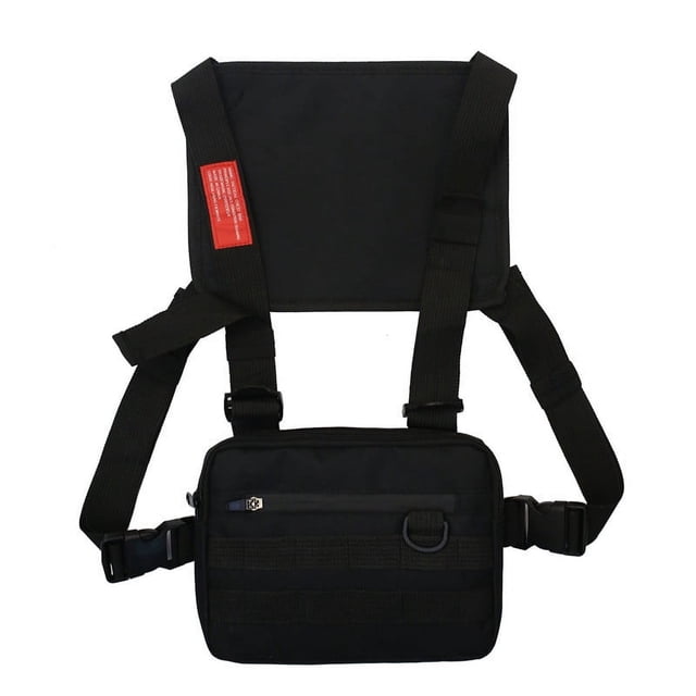 Mochila táctica, bolsa de pecho multifuncional para exteriores, equipo de entrenamiento, bolsa de senderismo impermeable y resistente al desgaste, bolsa para teléfono móvil, bolsa de deporte