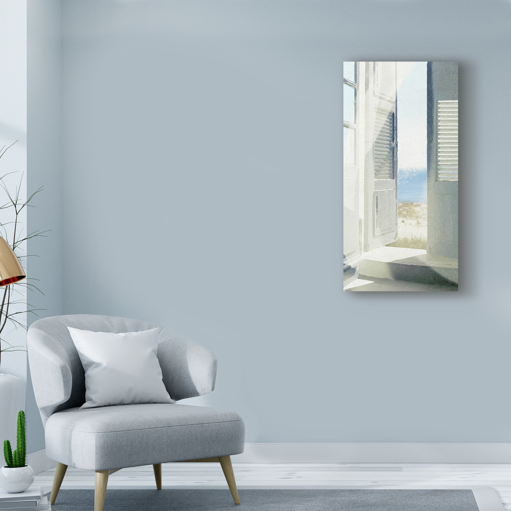 Trademark Fine Art 'Coastal Doorway II' Canvas Art by Noah Bay