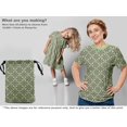 thumbnail image 5 of oneOone Cotton Cambric Mint Green Fabric Damask Sewing Craft Projects Fabric Prints By Yard 56 Inch Wide, 5 of 5