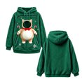 thumbnail image 6 of JAJAHO Fuzzy Pet Carrier Hoodie Christmas Unisex Small Animal Holding Sweatshirt Cat Dog Pouch Pullover Tops, 6 of 6