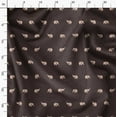 thumbnail image 3 of Soimoi Brown Fabric - By the Yard - 56 Inch Wide - Elephant Animal Print Fabric - Exotic Designs for Apparel and Home Decor Printed Fabric, 3 of 6
