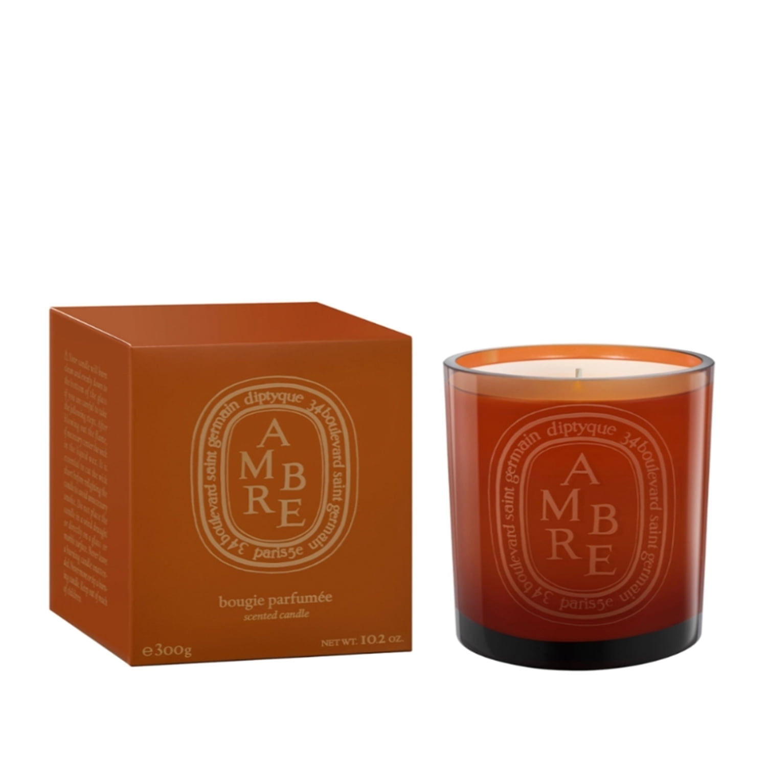 Diptyque Ambre Scented Candle with Vetiver & Patchouli - 10.2 oz