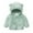 Green, variant on Odeerbi Toddler Winter Coat Kids Boys Girls Outerwear Jackets Baby Cute Ear Zipper Solid Long Sleeve Hooded 2025 Casual Outwear Warm Outwear Green