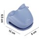 thumbnail image 5 of Guantes de cocina, guantes de silicona resistentes para horno, agarraderas azules, 5 of 5