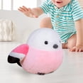 thumbnail image 4 of Pájaro de peluche suave, juguete de peluche, juguete de peluche de pájaro para sala de estar Rosa 30cmx40cm, 4 of 6