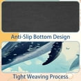 thumbnail image 4 of Whale Printed Square Mouse Pad Desk Mat, Non-Slip Rubber Bottom Gaming Mouse Mat for Office, 8.3x9.8 Inch, 4 of 6