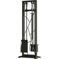 thumbnail image 2 of Fireplace Tools, 5 Pieces Fireside Accessories Fire Kit Set, Stand Woodstove Tools Holder Wrought Iron Handle Indoor Fireset Stand (30.5 Inches), 2 of 9