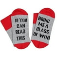 thumbnail image 3 of Coofit Unisex Crew Socks Embroidered Letters Breathable Cotton Socks Tube Socks Winter Warm Socks, 3 of 3