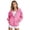 Pink, variant on Ruyang Kids Zip Up Hoodie Long Sleeve Sweatshirt Solid Loose Fit Sweatshirt Jacket Trendy Windproof Coat Fall Winter Warm Outerwear