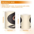thumbnail image 6 of Yayeee Flameless Candles with Remote Flickering Battery Operated Multi Color Changing, Space Record, 6 of 7