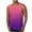 Pink, variant on Dagegui Big and Tall Tank Tops for Men Summer Gradient Print Sleeveless Crewneck T-shirt Casual Tropical Beach Tanks Big and Tall Workout Tees Purple 2XL
