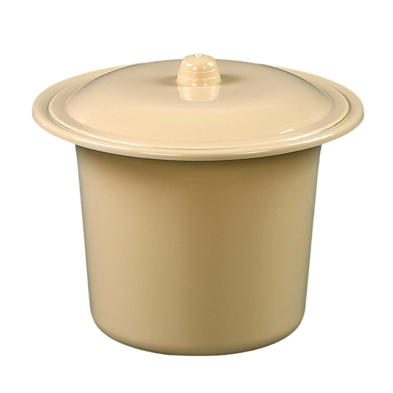 Portable Spittoon with Lid Lightweight PP Durable Pee Potty urinal