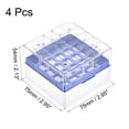 thumbnail image 2 of Unique Bargains Freezer Tube Box 25 Places Waterproof Polypropylene Holder Rack for 1.8/2ml Microcentrifuge Tubes, Blue 4Pcs, 2 of 5