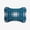 Teal, variant on Simply Daisy Scotish Plaid Bone Shape Pet Feeding Mat for Dogs