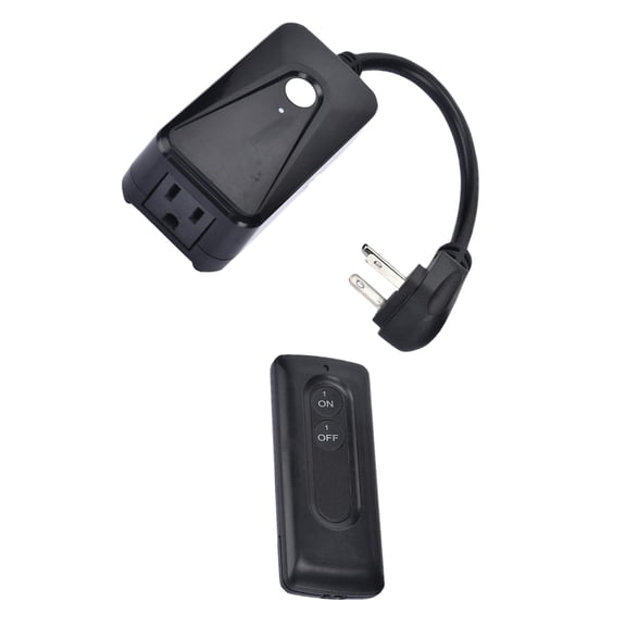 Justharion Plug In Dimmer For Outside Lights Remote Access Easy Installation Energy-saving Outside Light Dimmer 1 us