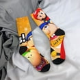 thumbnail image 7 of Lsque Sml Jeffy Printed Men's Crew Socks, Soft Durable Breathable Moisture-Wicking with Odor Control Cotton socks, 7 of 7