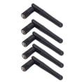 thumbnail image 3 of Risegun Antena WiFi, 5 Piezas Antena magnética Antena magnética 2.4G Antena WiFi Externa 3DBI Alta Ganancia SMA Rosca Hembra Pin Interno Antena de señal Fuerte para monitoreo inalámbrico, 3 of 8