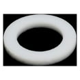 thumbnail image 4 of 19mmx12mmx2mm Round Shaped Flat Washer Gasket Ring White 30pcs, 4 of 5