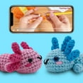 thumbnail image 3 of Tikeitoo Crochet Kit for Beginners, Crochet Starter Kit w Step-by-Step Video Tutorials, Easy Beginner Crochet Kit for Adults & Teens, Women  (Axolotl 2Pack), 3 of 8