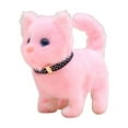thumbnail image 1 of Gato eléctrico Juguete de peluche encantador Juguete de educación temprana Gato Muñeca Compañero Mascota para aniversario Compañero Amante d Baoblaze juguetes de peluche eléctricos, 1 of 8