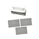 thumbnail image 5 of Cepillo de limpieza plegable, herramienta para limpiar ranuras de ventanas, limpiador de grietas de mano, estropajo para ropa y bañera., 5 of 8