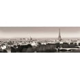 thumbnail image 2 of Delimont, Danita 14x7 Gold Ornate Wood Framed with Double Matting Museum Art Print Titled - Paris View Triptych, 2 of 4