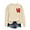 Beige-A, variant on Uaswgudfs Women's Valentine's Day Crewneck Sweatshirt - Loose Fit Long Sleeve Casual Pullover, Valentine Love Letter Top for Women