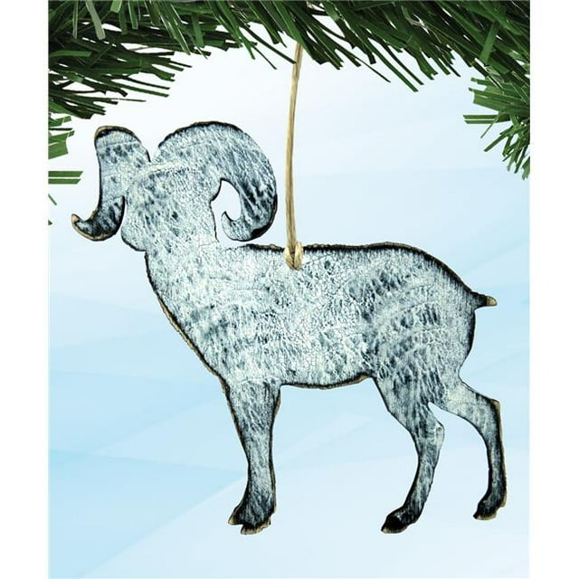 Designocracy 99228-O Ram Wooden Ornament