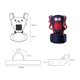 thumbnail image 4 of Canguro Cangurera Para Bebé 5 Posiciones Ergonómica Ecobaby Original Buho 100%Algodón, 4 of 6