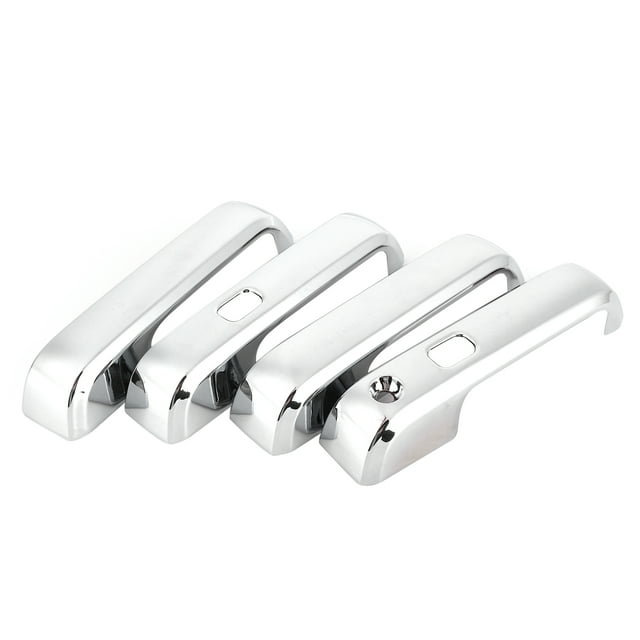 Cubierta de manija de puerta exterior, 4 piezas Smart Exterior Aide Recubrimiento de manija de puerta Moldura de manija de puerta para Ford Rendimiento comprobado