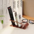 thumbnail image 4 of 4 Slots Remote Control Storage Holder Glasses Organiser Stand Practical Desktop Bracket Home Office Sundries Storage Rack Stand, 4 of 5