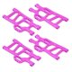 thumbnail image 5 of Suspension Arms, Reduce Vibration Front Suspension Arms Lightweight Improve Performance Delicate 4 Pcs  For Replacement ANGGREK Púrpura, 5 of 8