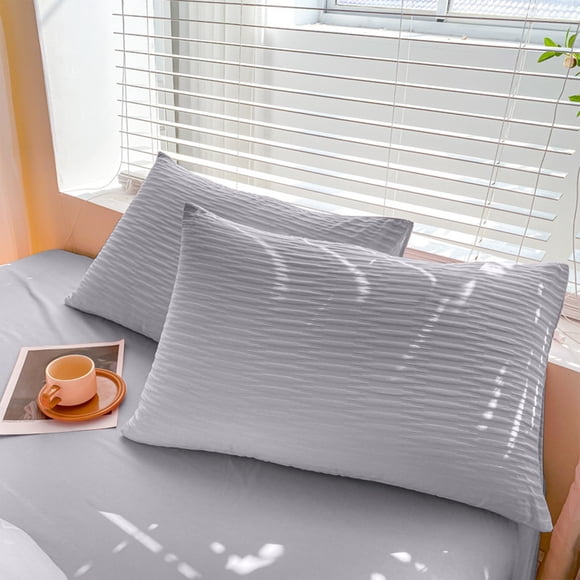 EQWLJWE Standard Bed Pillow Pillowcases,Soft and Breathable Closure Pillow Cases,Microfiber Pillowcase,Super Soft and Cozy Pillowcase Case Covers Ultra Soft Pillowcases Standard Size Breathable